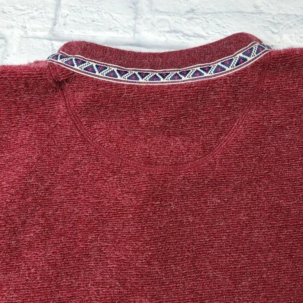 Sierra Sport Mohair Nordic Cardigan size Large